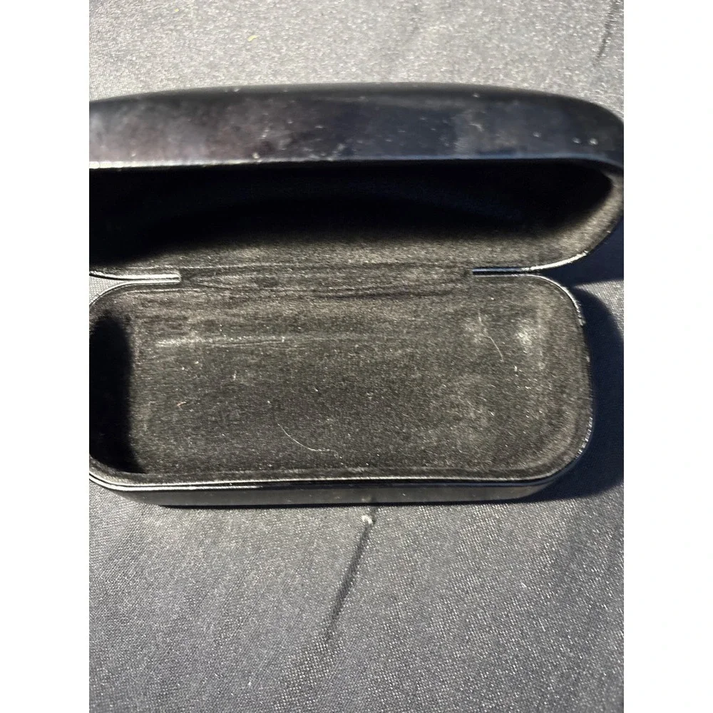 Coach New‎ York Black Hard Shell Eyeglass Sunglasses Case Clamshell Logo